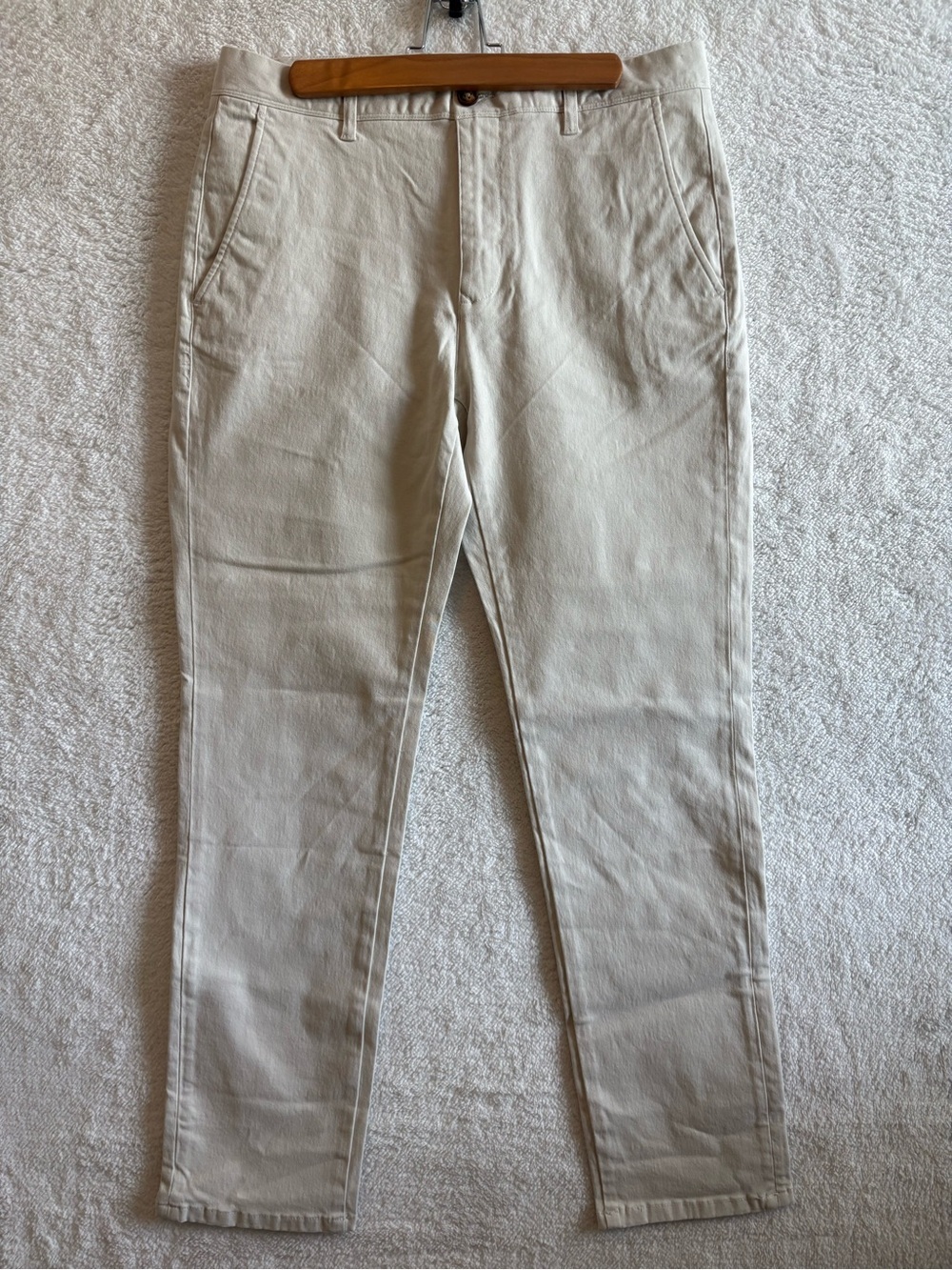Mott & Bow Men’s Twill Chino Sand Size 31